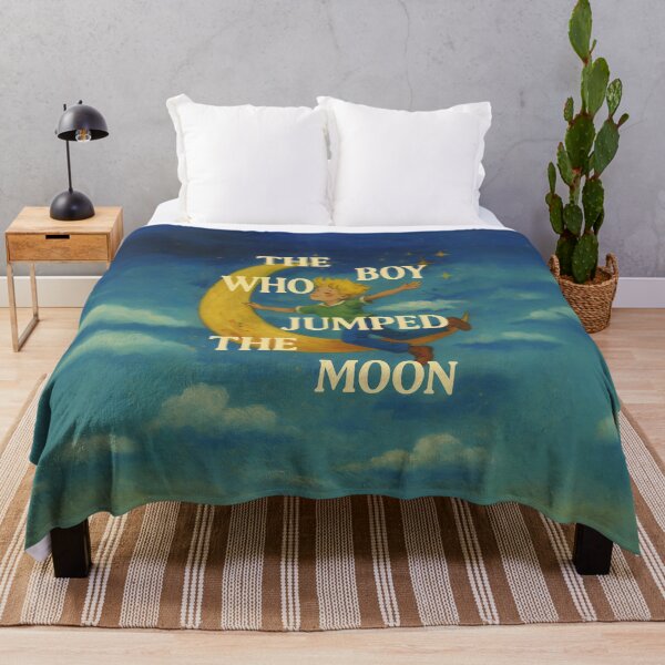 Item preview, The Boy Who Jumped the Moon designed and sold by STUDIO MORE Los Angeles.
