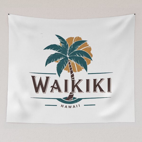 Item preview, Waikiki - Hawaii  designed and sold by GoodOldVintage.