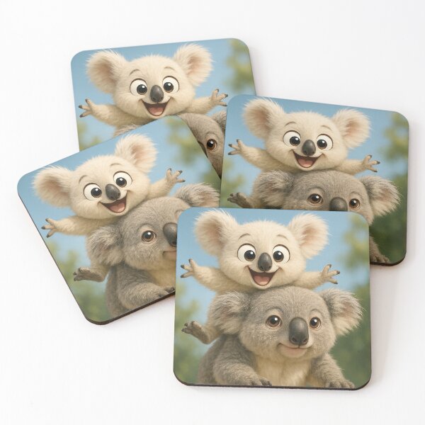 Item preview, Monaka the Koala Joey – Starfish Baby on Board designed and sold by MuscleCarTs.