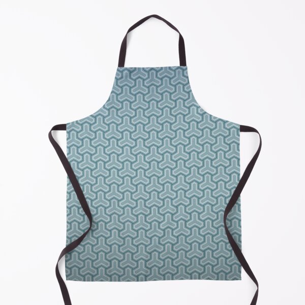 Item preview, geometric pattern blue designed and sold by PatilRohan.