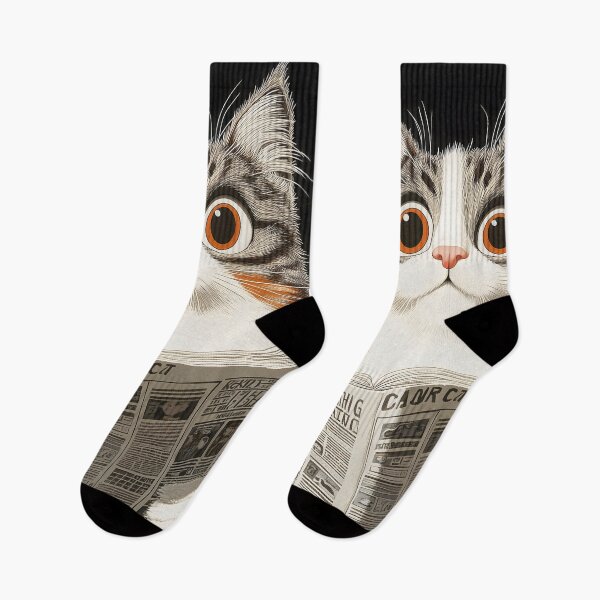 Item preview, Animal Toilet Majestic Norwegian Forest Cat Reads Plush Bathroom Newspaper designed and sold by mildaclairmo.