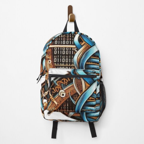 Item preview, Futuristic DNA Circuit – Cyber Genetic Engineering Art designed and sold by Mamokhy.