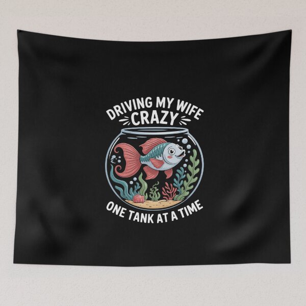 Item preview, Driving My Wife Crazy One Tank At A Time designed and sold by DeadlockCrew.