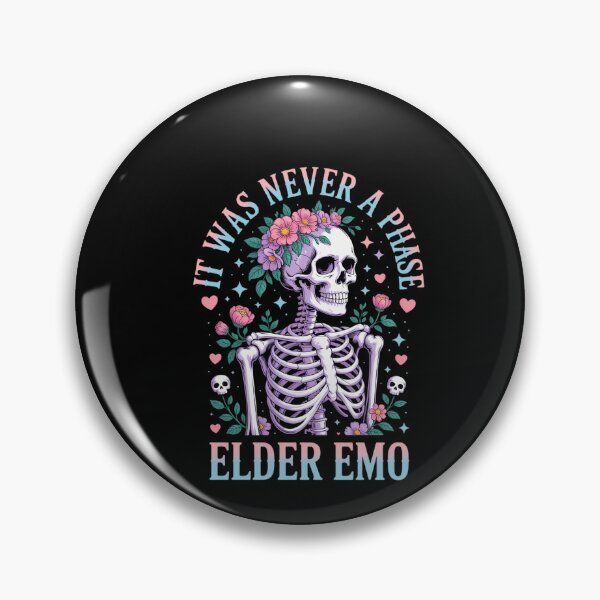 Item preview, Elder Emo Club Skeleton It Was Never A Phase designed and sold by DeadlockCrew.