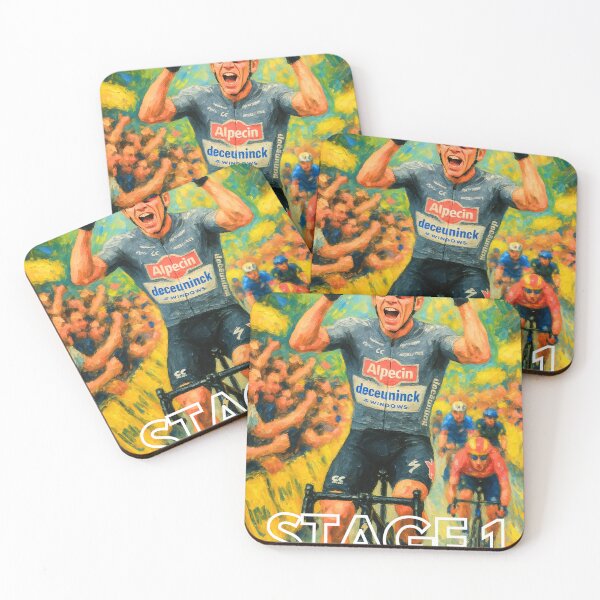 Item preview, Jasper Philipsen Wins 2025 Tour de France Stage 1 designed and sold by tonyknott.