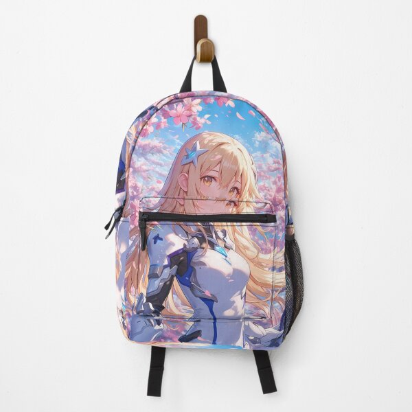 Item preview, Ais Wallenstein DanMachi Anime Swordwoman Tranquil Cherry Blossom Portrait designed and sold by mildaclairmo.