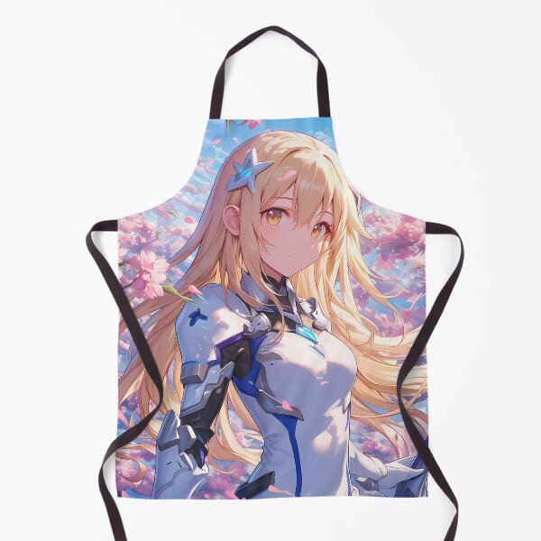Item preview, Ais Wallenstein DanMachi Anime Swordwoman Tranquil Cherry Blossom Portrait designed and sold by mildaclairmo.