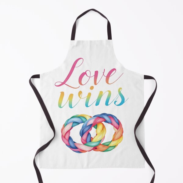 Item preview, Love Wins – Rainbow Pride Rings LGBTQ+ Equality Design designed and sold by Mamokhy.