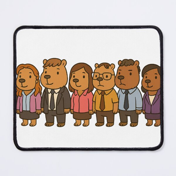 Item preview, Capybara Office Crew designed and sold by Capybarastore_77.
