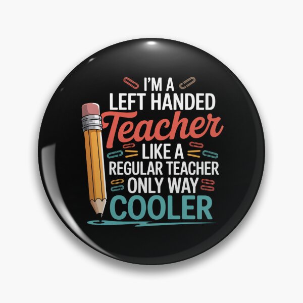 Item preview, Left Handed Teacher Left Handers Day Appreciation designed and sold by brynatshop.