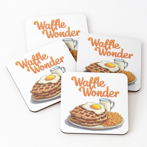 Item preview, Waffle Wonder Breakfast Design | Cute Brunch Lover Graphic | Funny Foodie Typography Art | Sweet Morning Treat Quote | Playful Pancake Rival Vibes designed and sold by PaintedPixels01.
