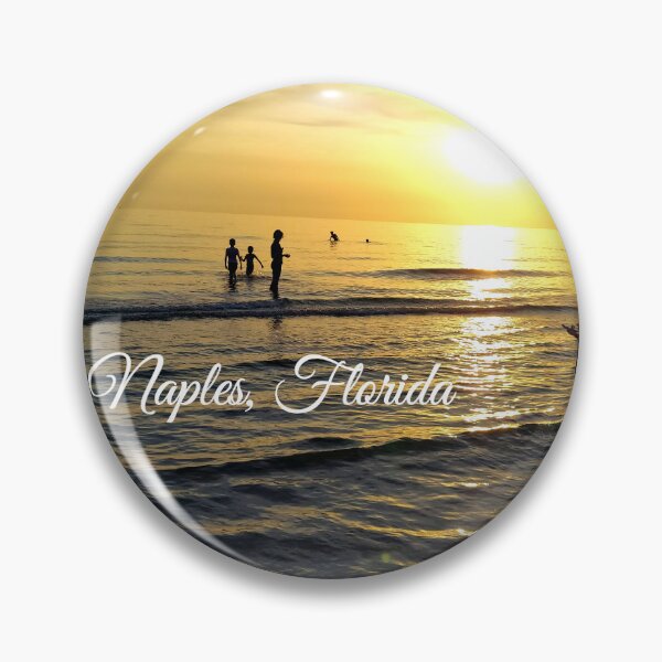 Item preview, Beach at Naples Florida, Beautiful Sunset designed and sold by NahyArt.