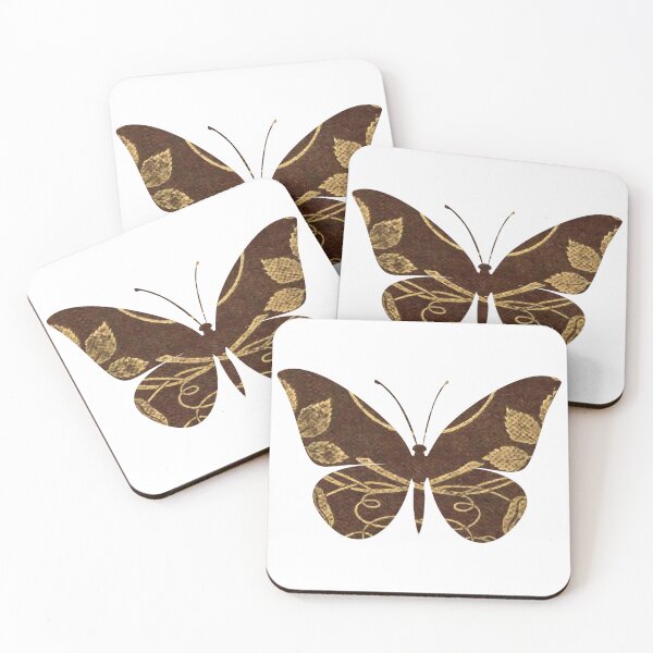 Item preview, A brown ornament butterfly designed and sold by LiviaPenroseDesigns.