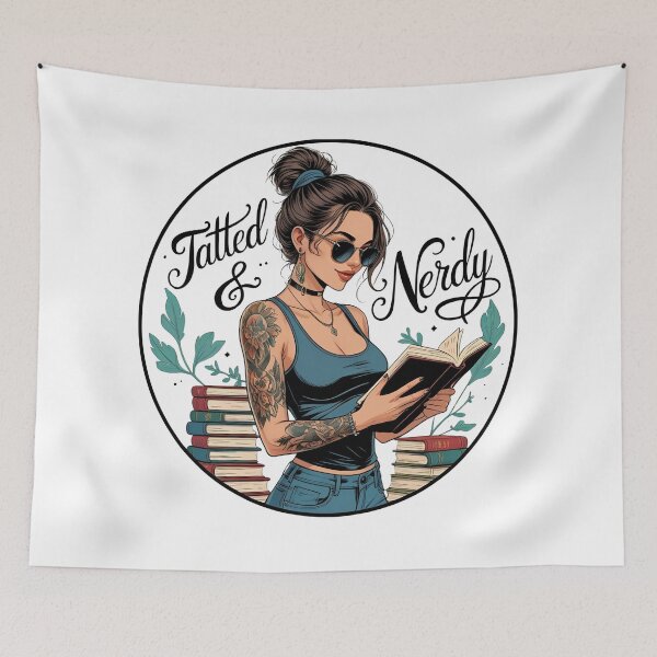 Item preview, Tatted & Nerdy designed and sold by NerdyRunner.