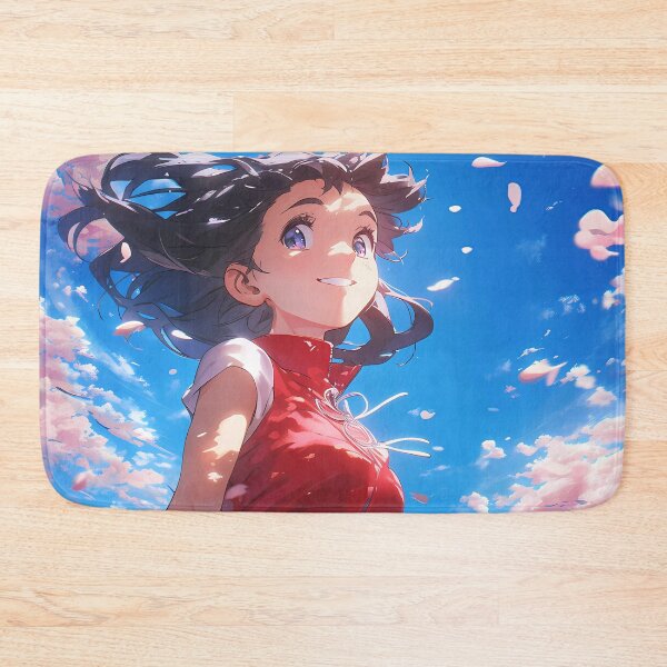 Item preview, Hina Amano Weathering With You Anime Sakura Sky Dreamscape designed and sold by mildaclairmo.