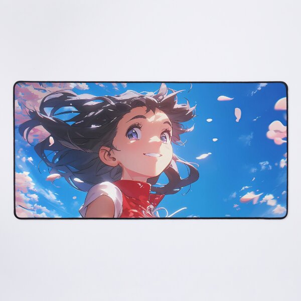 Item preview, Hina Amano Weathering With You Anime Sakura Sky Dreamscape designed and sold by mildaclairmo.