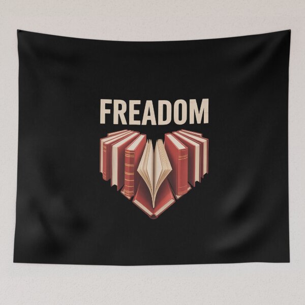 Item preview, Freadom Anti Ban Books Freedom To Read Book Lover designed and sold by DeadlockCrew.