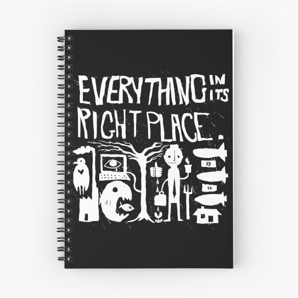 Item preview, Radiohead - Everything in its Right Place - Illustrated lyrics - Inverted designed and sold by bangart.