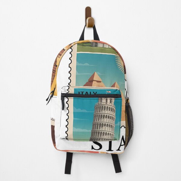 Item preview, Eiffel Tower Leaning Tower of Pisa Pyramid Clock Tower designed and sold by DeadlockCrew.