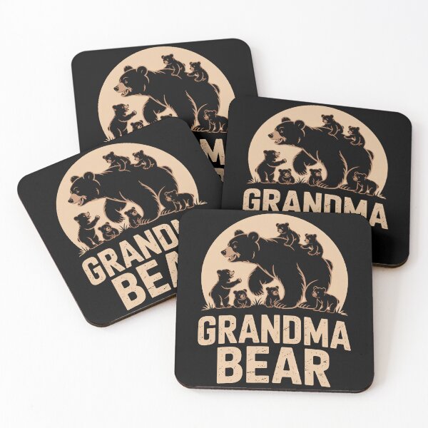 Item preview, Grandma Bear Mothers Day , Funny Six Cub Kids Grandmom designed and sold by brynatshop.