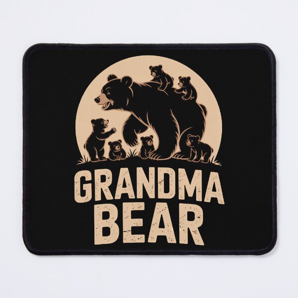 Item preview, Grandma Bear Mothers Day , Funny Six Cub Kids Grandmom designed and sold by brynatshop.