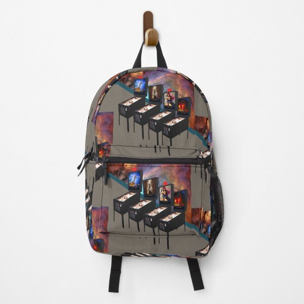 Item preview, Retro Arcade Machines with Orion Nebula Space Background designed and sold by SandyMDesigns.