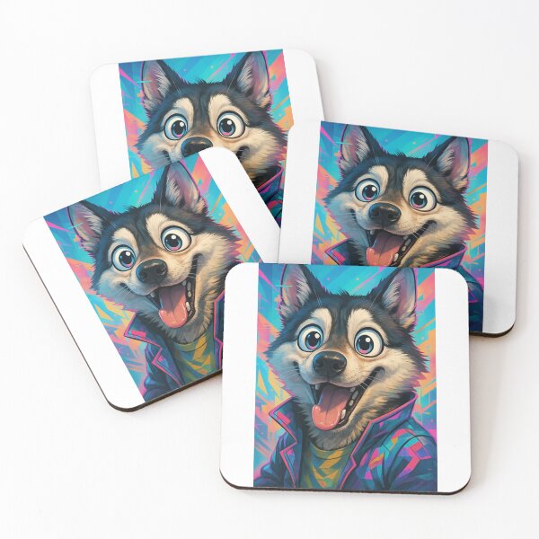 Item preview, Anime Doggo – Kawaii Pup with Big Eyes & Bigger Energy designed and sold by MuscleCarTs.
