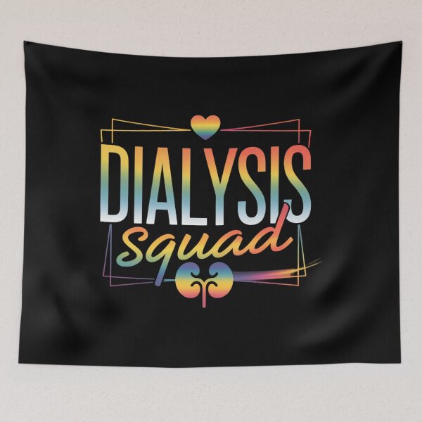 Item preview, Dialysis Squad Funny Nephrology Hemodialysis Tech Nurse designed and sold by savrmiller.