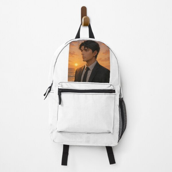 Item preview, Zayne Contemplative Beachside Sunset designed and sold by kyouya3.