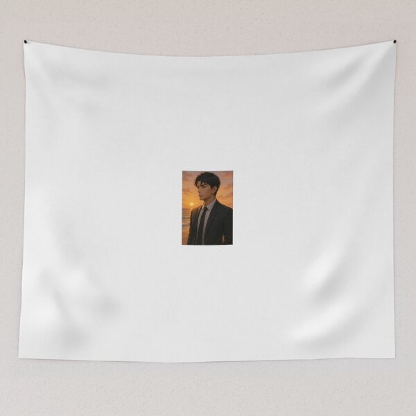 Item preview, Zayne Contemplative Beachside Sunset designed and sold by kyouya3.