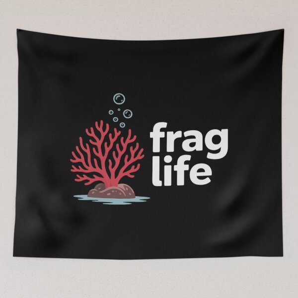 Item preview, Frag Life Coral Reef Saltwater Funny Marine Aquarium designed and sold by savrmiller.