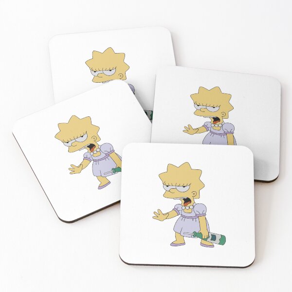Item preview, Drunk Lisa Simpson designed and sold by WillowTreeArt.