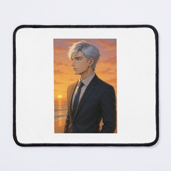 Item preview, Xavier Contemplative Beachside Sunset designed and sold by kyouya3.