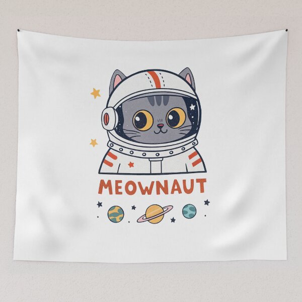 Item preview, Meownaut Mission Control designed and sold by SibMa.