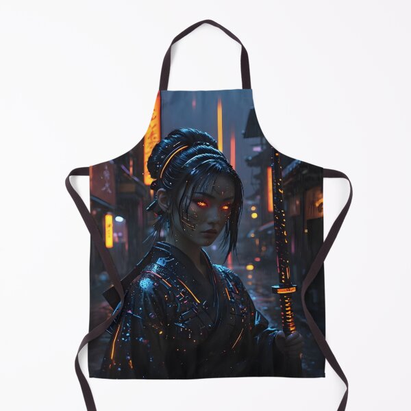 Item preview, Cyberpunk Geisha designed and sold by worldimagine91.