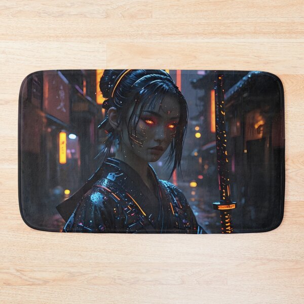 Item preview, Cyberpunk Geisha designed and sold by worldimagine91.