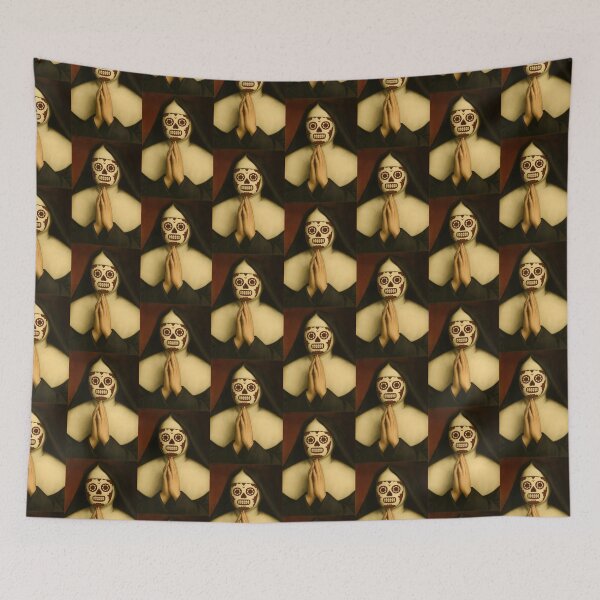 Item preview, Praying Nun with lucha Mask – Nu-Renaissance designed and sold by Nu-Renaissance.