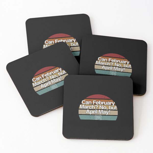 Item preview, Dad Joke | Can February March? | Retro designed and sold by Wild Sacred Soul.
