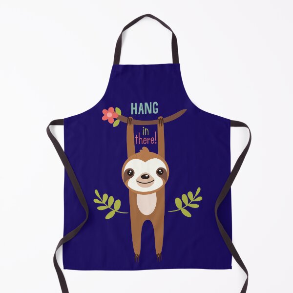 Item preview, Cute Sloth Hanging from Branch Hang in There designed and sold by SandyMDesigns.