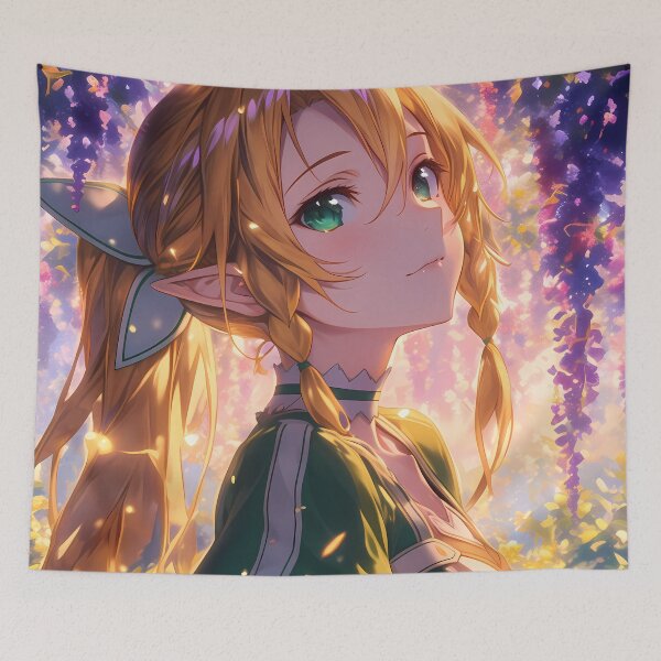 Aperçu de l'œuvre Leafa Radiant Wisteria Breeze Sword Art Online Anime créée et vendue par mildaclairmo.