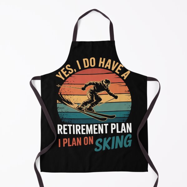 Item preview, Funny Retirement Plan Ski Retiring Skier Retired Skiing designed and sold by savrmiller.