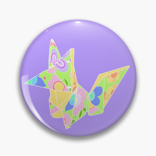 Item preview, Floral Mischief: Origami Fox designed and sold by kuronekoinkllc.