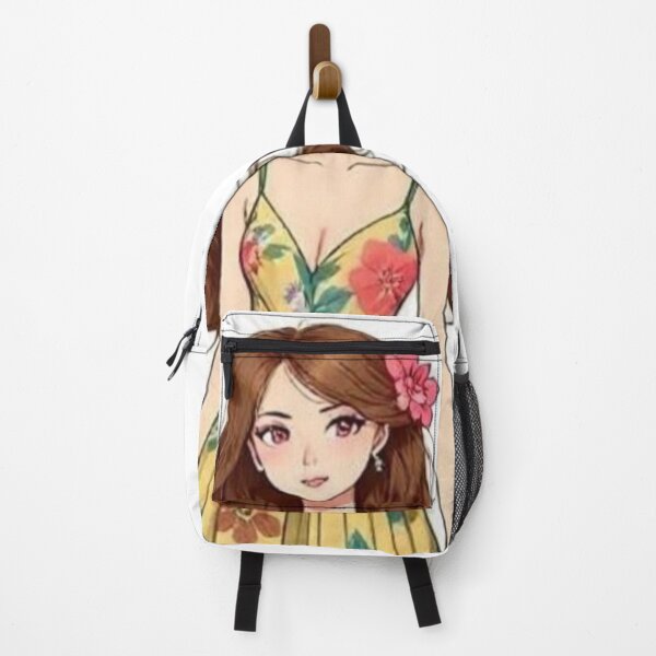 Item preview, a drawing of a woman in a floral dress, designed and sold by B.P.Fashion.