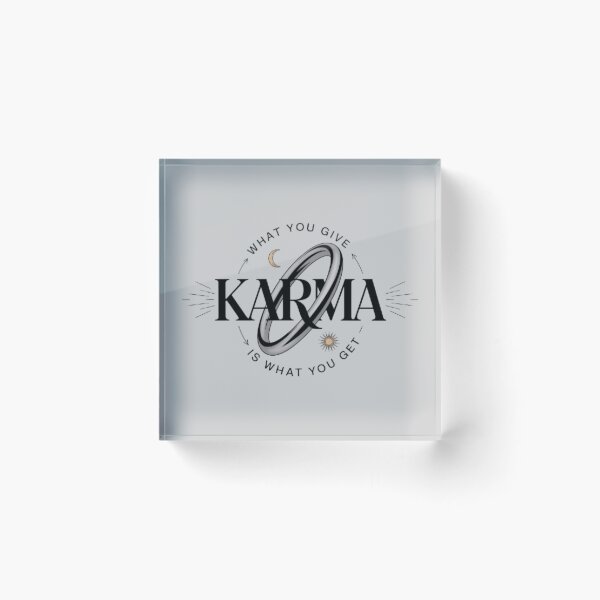 Item preview, Karma Article designed and sold by PixelPopShops.