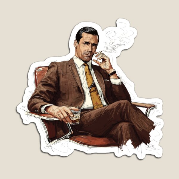Item preview, Mad Men | Don Draper designed and sold by TV Junkie Shop.