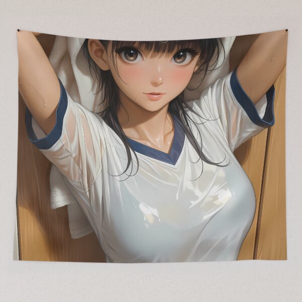 Item preview, Certain Saten Ruiko Scientific Railgun Wet Style Moment Anime Girl Vibes designed and sold by mildaclairmo.