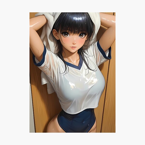 Item preview, Certain Saten Ruiko Scientific Railgun Wet Style Moment Anime Girl Vibes designed and sold by mildaclairmo.