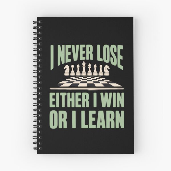Item preview, Gambit I Never Lose Either I Win Or I Learn Chess Player designed and sold by savrmiller.