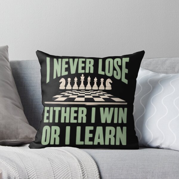 Item preview, Gambit I Never Lose Either I Win Or I Learn Chess Player designed and sold by savrmiller.