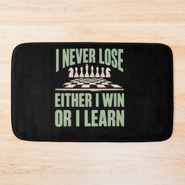 Item preview, Gambit I Never Lose Either I Win Or I Learn Chess Player designed and sold by savrmiller.